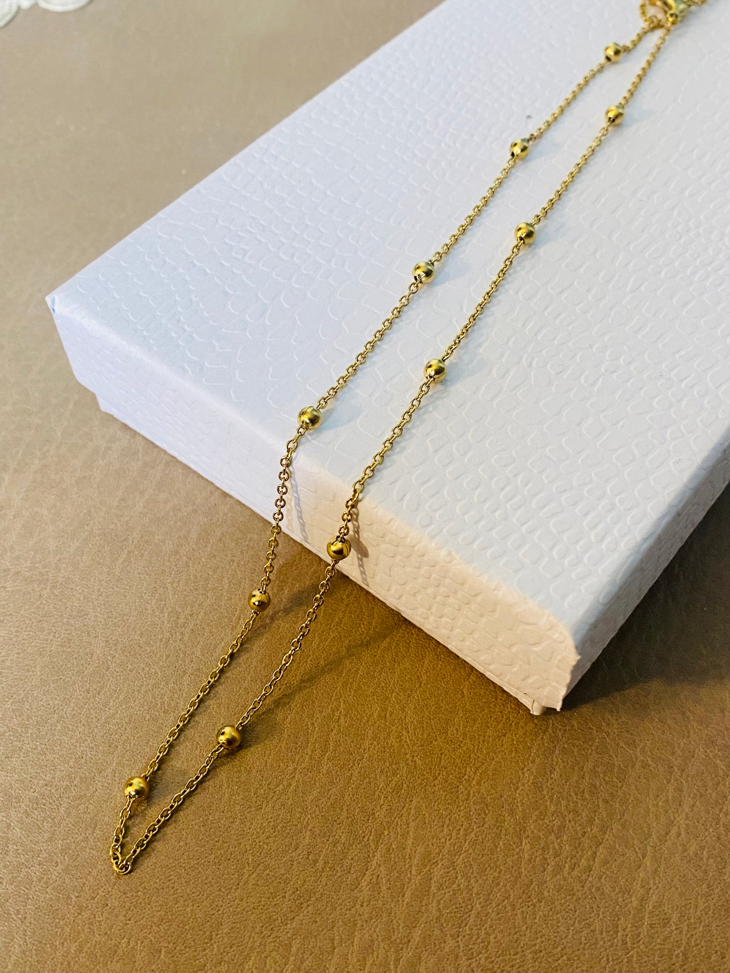 Ball Point Chain Necklace